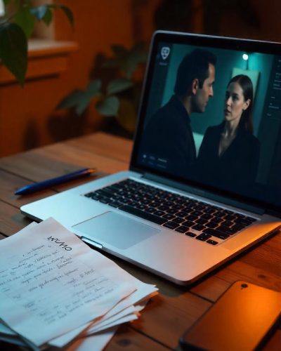 laptop pic for movie translate